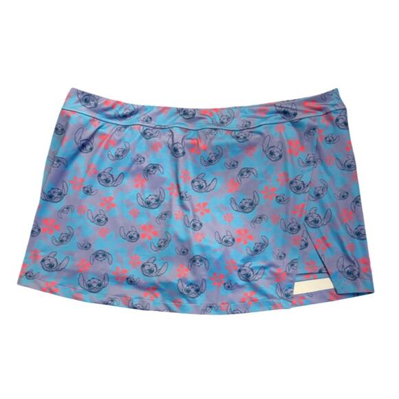 Disney Pants - Disney Parks Womens Stitch Print Activewear Skort 3X